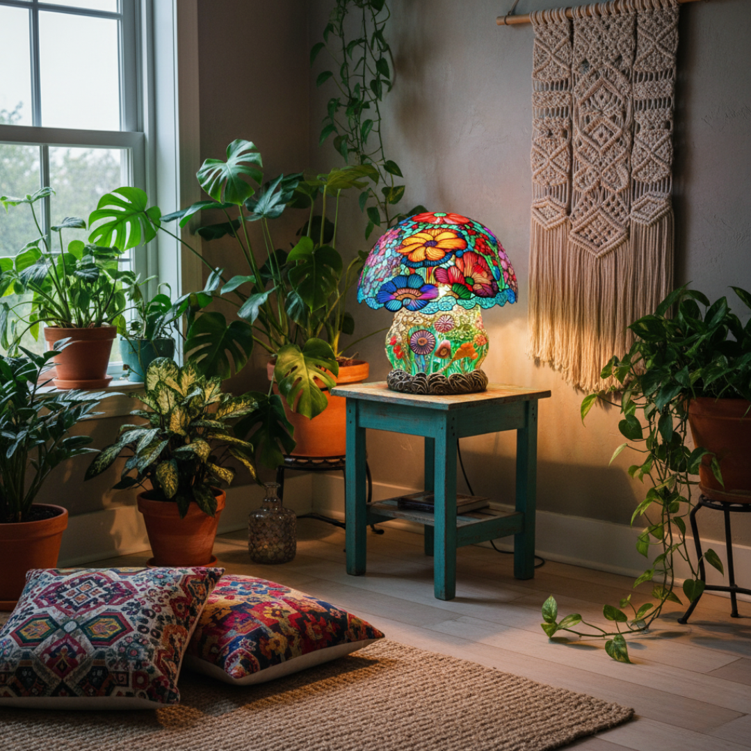 Φωτιστικό Παγωμένου Μανιταριού