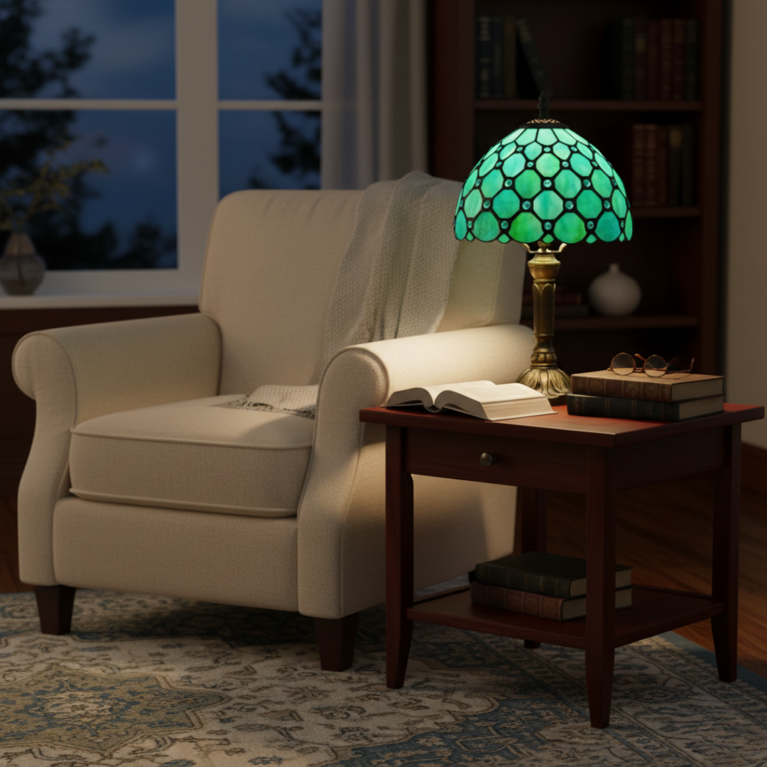 Κομψή μπαρόκ λάμπα