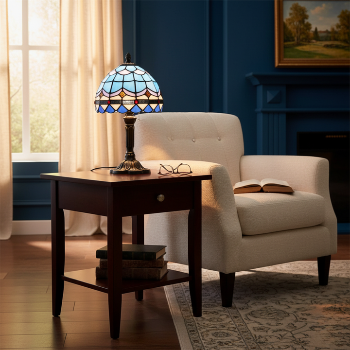 Ρετρό μπαρόκ λάμπα LED σε χρυσό