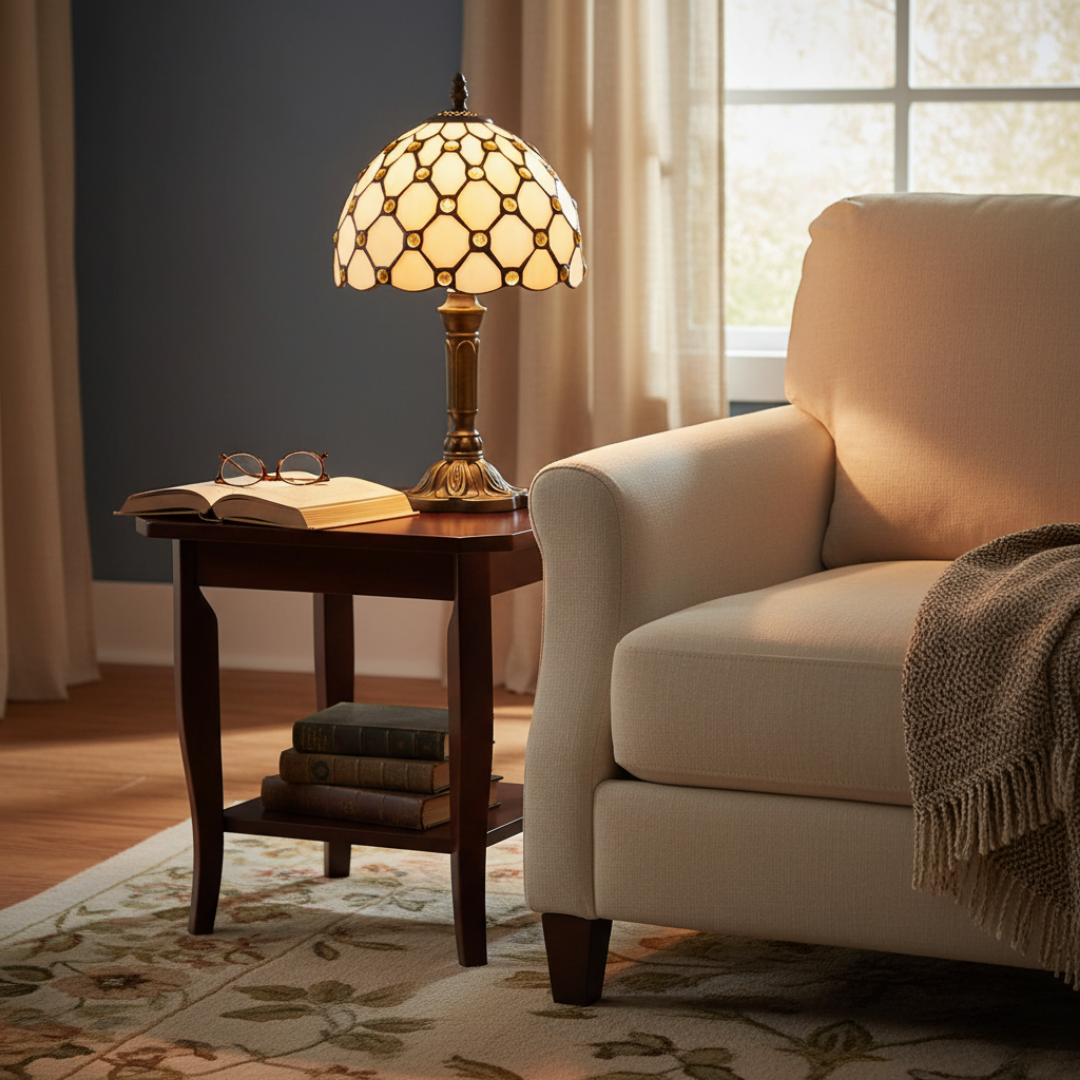 Πολυτελής vintage μπαρόκ λάμπα